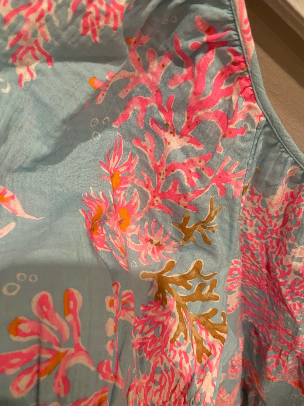Lilly Pulitzer Blue and Pink Puff Sleeve Floral Dress
New size large - Picture 12 of 12